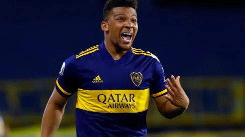 Fabra, muy mencionado ayer por los hinchas de Boca.