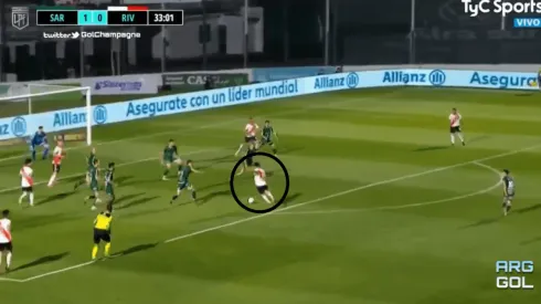 El golazo de Jorge Carrascal.