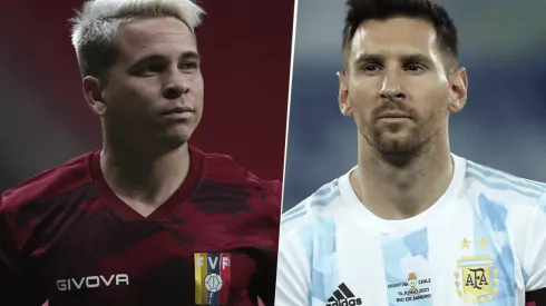 Venezuela vs. Argentina. (Fotos: Getty Images).