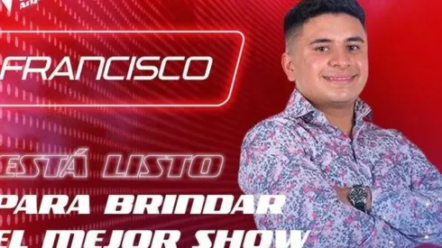 Francisco Benítez llegó a la final de La Voz Argentina 2021 con el Team Soledad (Foto: Instagram La Voz Argentina)