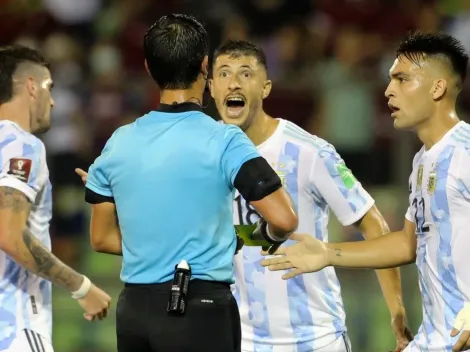El triste antecedente de la Selección Argentina con el árbitro del partido ante Brasil