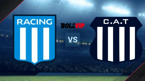 Racing Club vs. Talleres de Córdoba por la Liga Profesional.