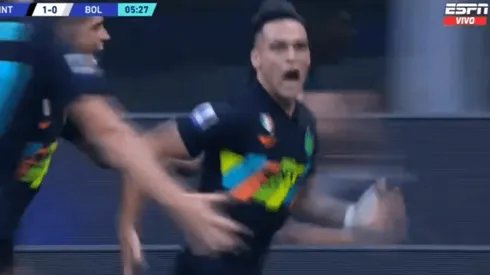 Lautaro metió el primero del Inter.