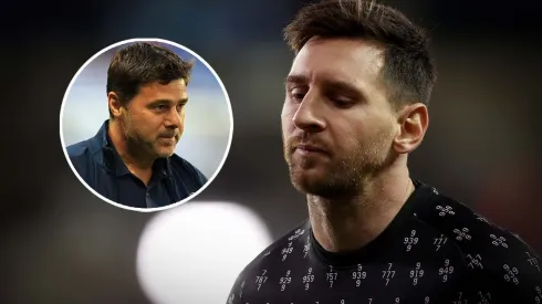Mauricio Pochettino y Lionel Messi (Fotos: Getty Images)