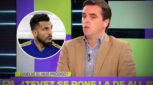 Carlos Tevez y Nicolás Cambiasso, Presidente de All Boys (Foto: Getty)