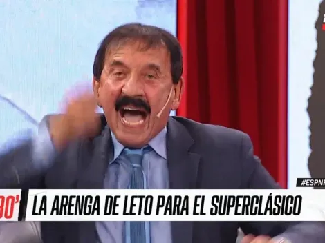 "El rival está preocupado": la arenga de Leto para los jugadores de Boca antes del Superclásico