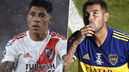 River y Boca se enfrentan por la Liga Profesional (Foto: Getty).