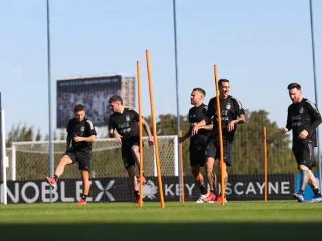 Cómo, cuándo y dónde ver EN VIVO el entrenamiento de la Selección Argentina