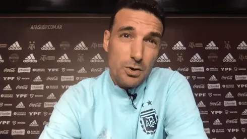 Scaloni adelantó el equipo para enfrentar a Paraguay.