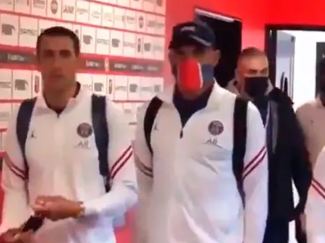 El video viral de Ángel Di María 'troleando' a Keylor Navas ante los ojos de Messi
