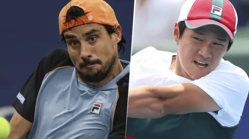 Guido Pella vs. Soon-Woo Kwon por el Masters 1000 de Indian Wells (Foto: Getty Images).