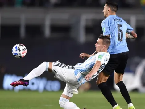Lo Celso aportó 2 asistencias y fue el que más chances creó ante Uruguay