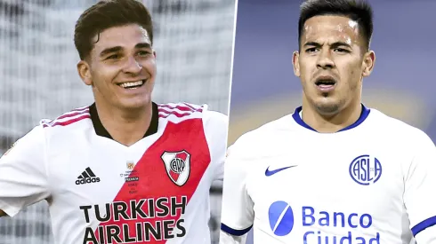 River vs. San Lorenzo por la Liga Profesional. (Fotos: Getty Images).