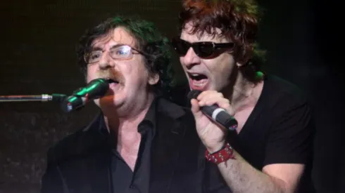 Charly García no le escapó al tema del momento: la relación entre Wanda Nara y Mauro Icardi. (Getty)