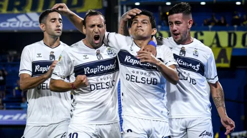 El Pulga Rodríguez le dio el triunfo a Gimnasia sobre Boca. (Getty)