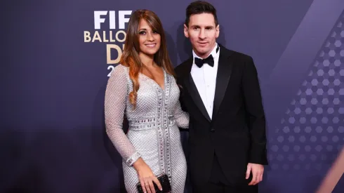Antonela Roccuzzo y Lionel Messi tuvieron una hermosa cena de despedida. (Getty)
