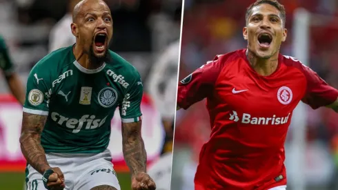 Felipe Melo y Paolo Guerrero, fútbol de Brasil (Foto: Getty Images)