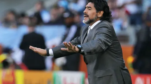 En Mar del Plata hay una persona idéntica a Maradona.