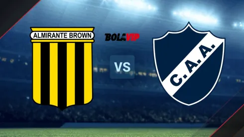 Almirante Brown vs. Alvarado por la Primera Nacional.