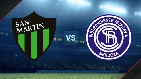 San Martín de San Juan vs. Independiente Rivadavia por la Primera Nacional.