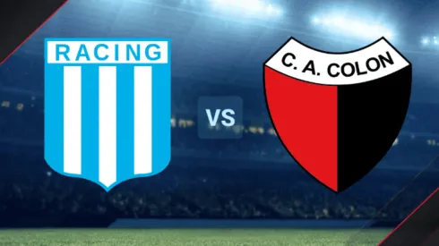 Racing vs. Colón por la Liga Profesional.