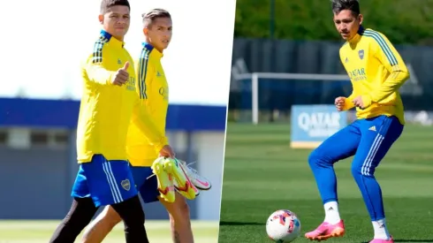 Boca presentó su indumentaria de entrenamiento (Foto: Boca vía Twitter)