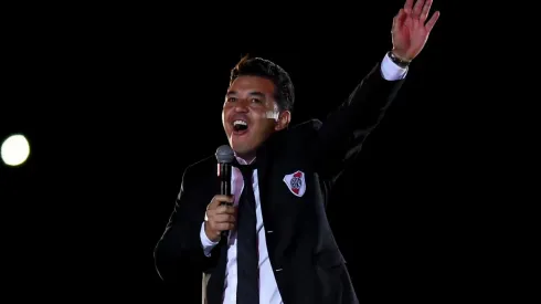 Gallardo y un conmovedor mensaje de su padre.