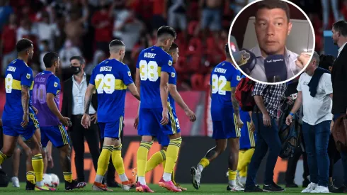 La bronca de Battaglia por la falta de agua en el vestuario.