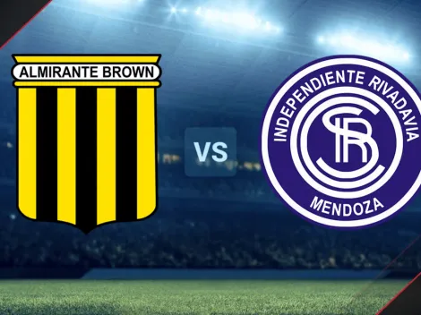 EN VIVO: Almirante Brown vs. Independiente Rivadavia por la Primera Nacional