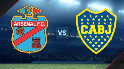 Arsenal vs. Boca por la Liga Profesional.