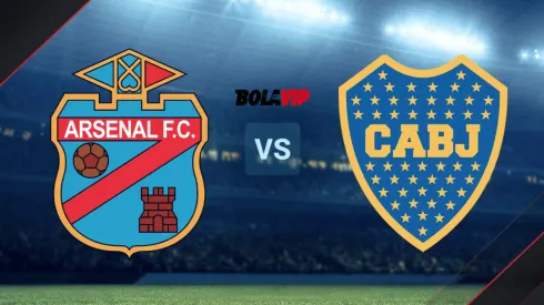 Arsenal de Sarandí vs. Boca por el Torneo de Reserva.