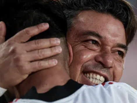 Sonríen Gallardo y todo River: un referente del plantel le confirmó al DT su continuidad