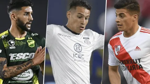 Los futbolistas que regresan a River de los préstamos. (Fotos: Getty Images)