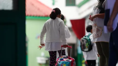 La vuelta a clases en Argentina.