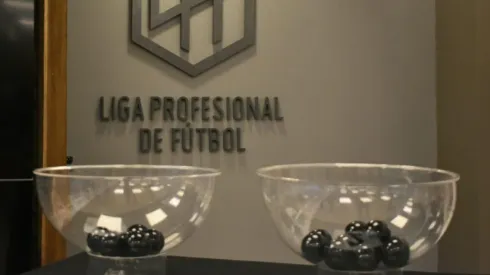 Sorteo de la Copa de la Liga Profesional (Foto: Twitter Liga Profesional de Argentina)