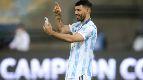 El mensaje del Kun Agüero en el primer partido de Argentina tras su retiro