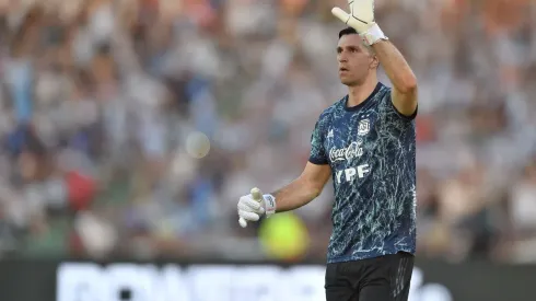 El posteo de Dibu Martínez después del triunfo de Argentina sobre Colombia.