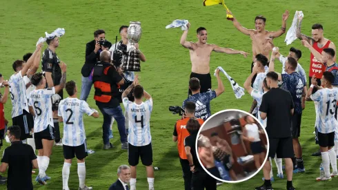 VIDEO | Descontrol total: el hitazo contra Brasil que cantaron los jugadores argentinos en el vestuario