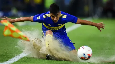 El flojo estado del campo de juego en Boca.