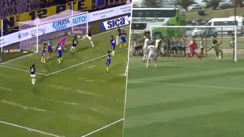 Boca y un gol idéntico en Primera y Reserva.