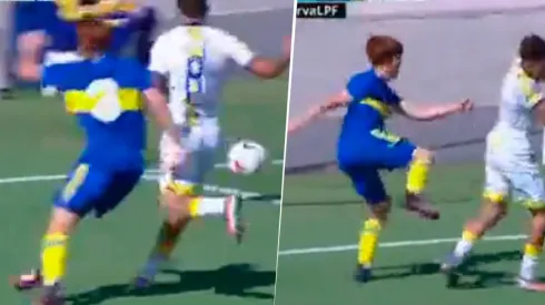 VIDEO | ¡Se volvió loco! El Colo Barco le pegó una piña a un rival y vio la roja