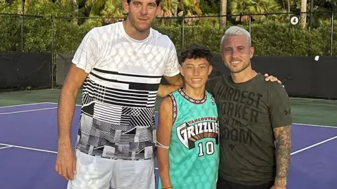 El divertido cruce entre Del Potro y la Gata Fernández: "¿Vos te ponés la de Boca?"