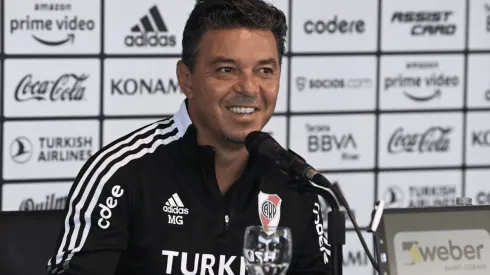 Gallardo confirmó el equipo.