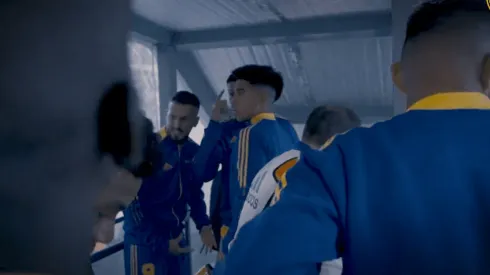 No se había visto: La fuerte arenga de Benedetto en un inédito video de Boca en el Superclásico