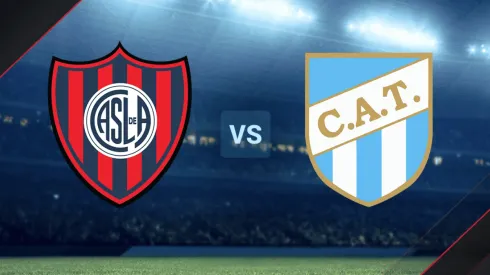 San Lorenzo vs. Atlético Tucumán por la Copa de la Liga.