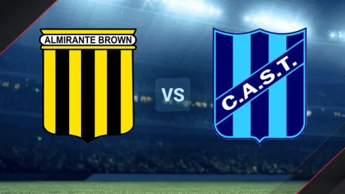 Almirante Brown vs. San Telmo por la Primera Nacional.