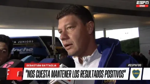 A Battaglia le preguntaron si habló de su futuro con el Consejo y su respuesta fue sorpresiva