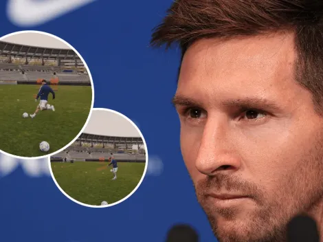 VIDEO | Messi probó la pelota del Mundial y lo que hizo te va a volver loco