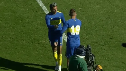 La sorpresiva reacción de los hinchas con Almendra en el partido de Reserva de Boca.