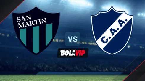 CÓMO SEGUIR EN VIVO Y EN DIRECTO: San Martín de San Juan vs. Alvarado